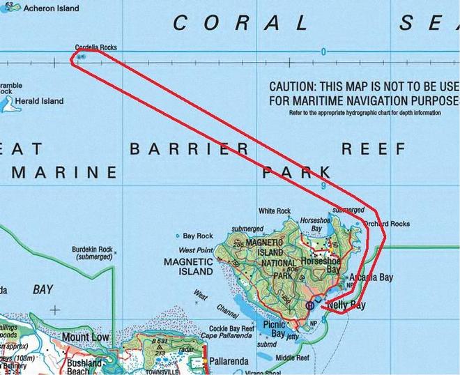 Magnetic Island Race Week 2014, Course Map 17 © SeaLink Magnetic Island Race Week Media SMIRW